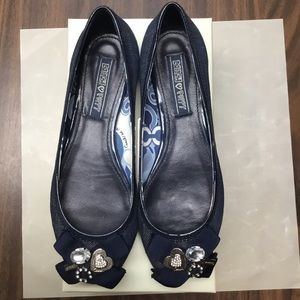 Coach Caper Denim Flat